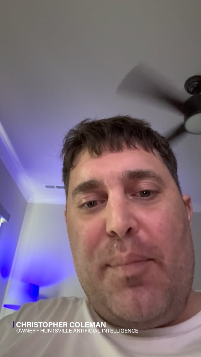 Christopher Coleman video testimonial thumbnail